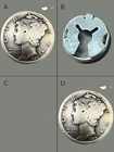 1927  Winged Liberty Head Mercury Dime Button or snap for accessories, clothing