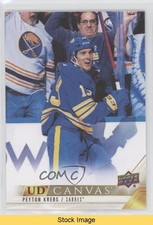 2022-23 Upper Deck Series 1 UD Canvas Peyton Krebs #C10 READ 1c41