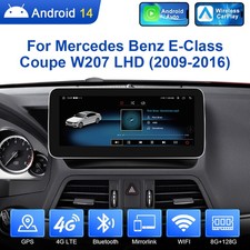 12.3" 8-Kern 8+128GB Android 14 Autoradio Für Mercedes E-Klasse W207/A207 NTG4.0