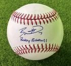 Bobby Witt Jr Signed Auto Baseball ROMLB Fanatics Under Wraps MLB INSCRIBED