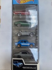 Hot Wheels Fast And Furious 5 Pack 2019 FYL16 Ford Escort Impala Chevelle