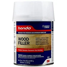 Bondo 30 Oz Brown Wood Filler with Hardener Easy to Sand for Repairs