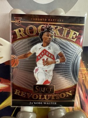 Ja'KOBE WALTER RC 2024-25 Panini Select Basketball Rookie Revolution #1 Raptors