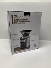 Sboly Automatic Conical Burr Coffee Grinder SYCG-801 -- NOB - Box Damage