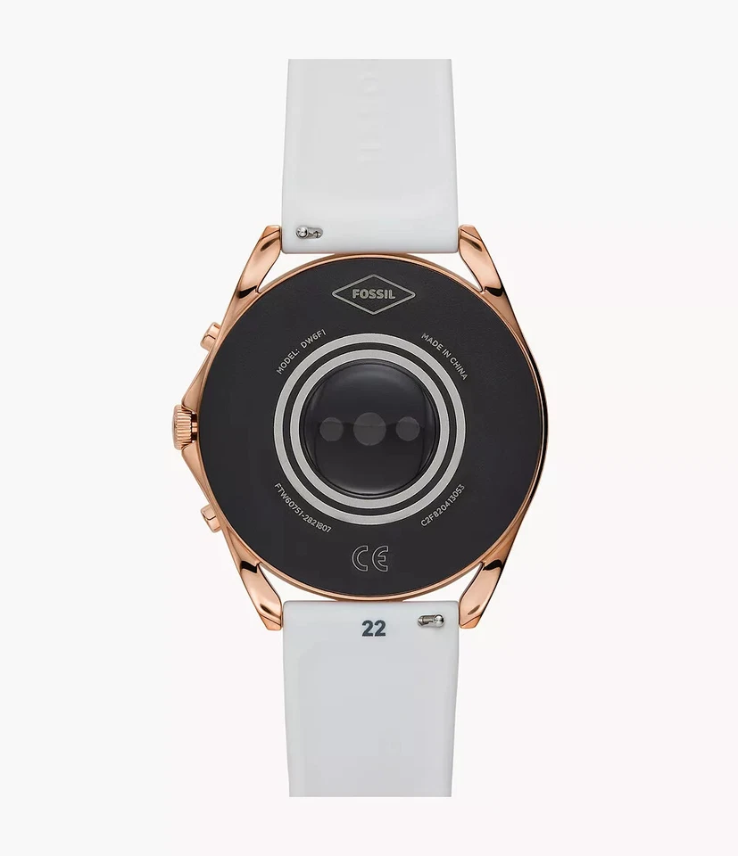 Nuevo Reloj Inteligente Fossil Gen 5 LTE 45mm Caja Acero Inoxidable Banda Rubor FTW60751 Foto 2 de 4