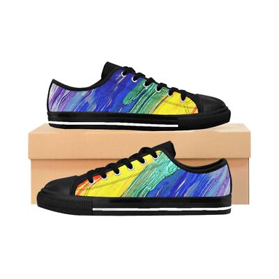 ''Rainbow Women's Sneakers: Stylish Comfort!'' Diffeernt sizes