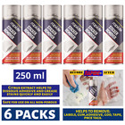 6X Sticker Remover Spray Rapide Helps Remove Stickers Gum Adhesive & Goo 250ml