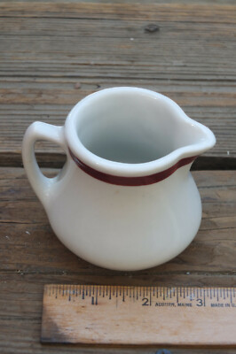 STERLING CHINA Vintage Creamer O8 Wellsville OH. USA Pristine ~ SHIPS FREE