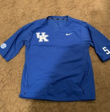 2021 Kentucky Wildcats Nike Game Used Baseball Jersey Jacket #35 SEC Patch XL/L
