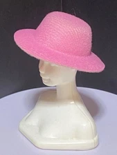 Cute Light Pink Hat for Barbie 2.25" Wide Perfect for OOAK Crafts