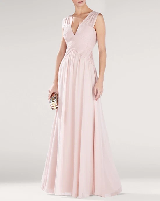 open lace back dress Midy Dress in Pale Rose main image 0