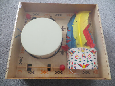 CHEYENNE CHIEF SET 4 PIECE SET FIILLUM FUN INC. BRONX NY 10474 NO. 350