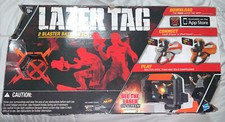 Nerf Lazer Laser Tag 2 Blaster Battle Pack Solo Team Multi Player iPhone New