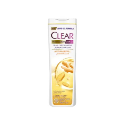 Clear Anti-Hairfall & Anti-Dandruff Shampoo & Conditioner with Ginger 360ml