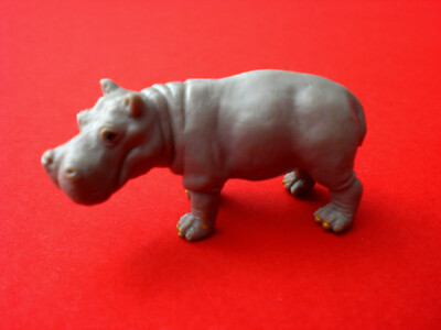 BULLYLAND? Wildlife HIPPO Painted