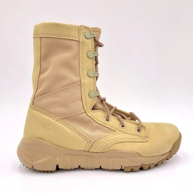 tan nike boots military