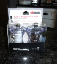 SALT AND PEPPERCORN MILLS - CULINARY ELEMENTS - SHAKERS - GRINDING MECHANISM