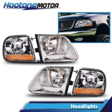 Fit For 97-03 Ford F150 99-02 Expedition Headlights Corner Parking Lights Kit