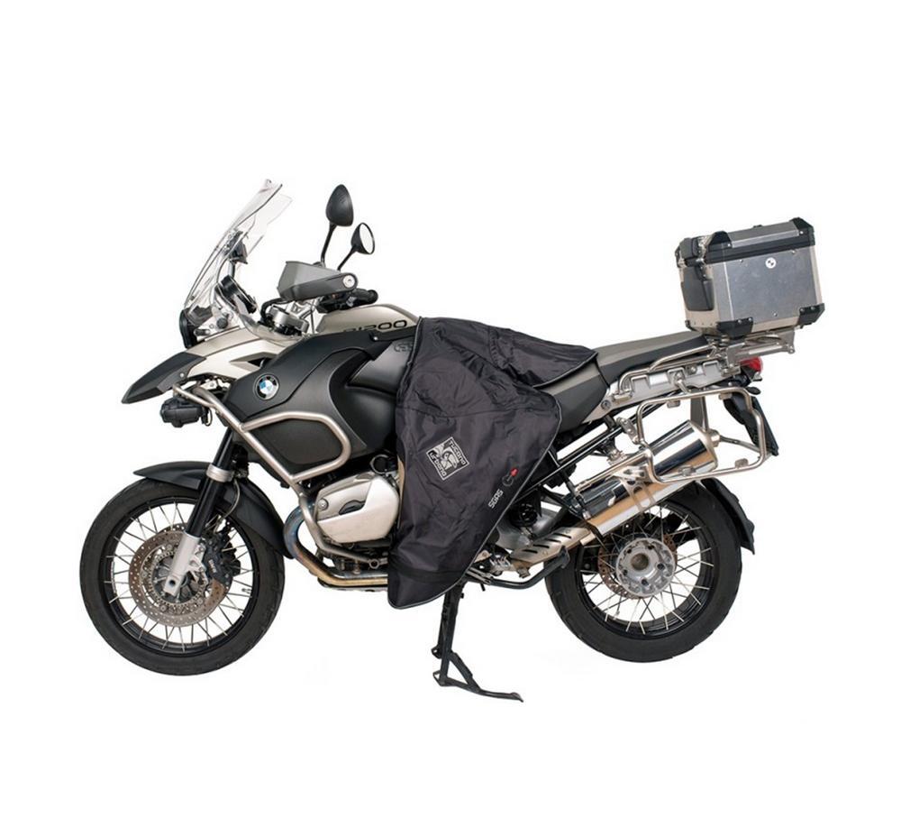 Tablier couvre-jambe Tucano rigide anti-flottement imperméable pour moto maxiscooter BMW 1200 GS