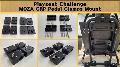 Playseat Challenge MOZA CRP(CR-P) Pedal Clamps Mount