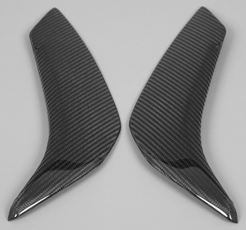 2010-2013 Yamaha FZ8 Tank Side Panels - 100% Carbon Fiber - Image 2 of 3