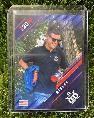  2019 Disc Golf Pro Tour DGPT Aj Risley Trading Card Team Dynamic Discs Series