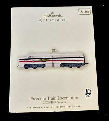 Hallmark Keepsake-Freedom Train Locomotive - 2007 Christmas Ornament