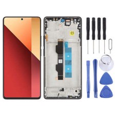 OEM Full LCD Display Screen Touch Digitizer with Frame For Xiaomi Poco M6 Pro 4G