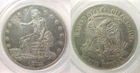 1878 S Trade Dollar ANACS Certified Almost Uncirculated AU 55 Details