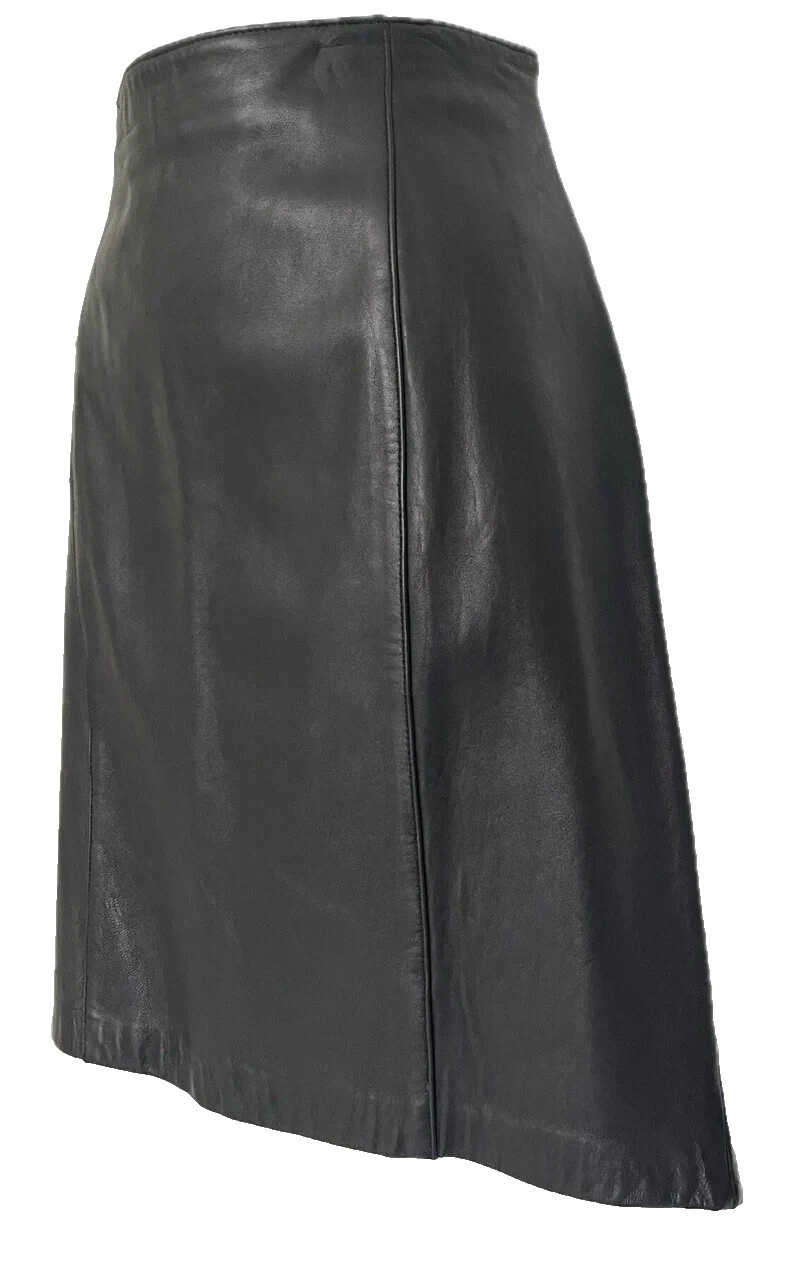 Cuero de la línea a LORD & TAYLOR Faldas para mujer