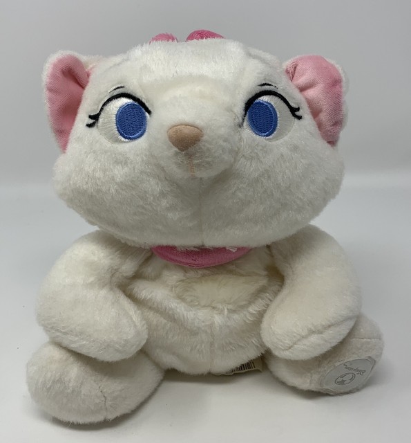 Marie Cat Kitten Aristocats Disney Plush White Pink Bow Stuffed Toy 11 Inc For Sale Online Ebay