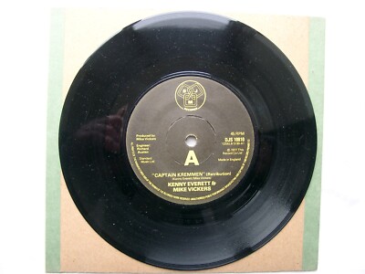 KENNY EVERETT & MIKE VICKERS - ''Captain Kremmen'' 7'' - DJS 10810 - 1977	UK