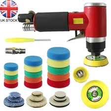 Air Orbital Sander, Mini Sander Polisher Power Tools Sets with 1" 2'' 3'' Pads