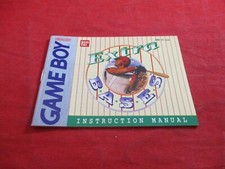 Extra Bases Nintendo Game Boy Instruction Manual Booklet ONLY