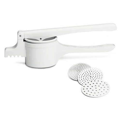 Schiaccia patate Ghidini Cipriano 2559 EASY Tre Dischi Bianco