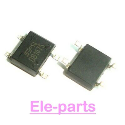 100 PCS DB107S-4 SOP-8 1.0 Surface Mount Single Phase Bridge #A6-3