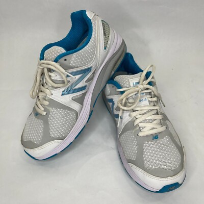 Womens New Balance 1540 V2 Sz Wide Sneakers Blue Grey White Comfort READ 