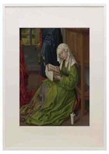 Rogier Van Der Weyden The Magdalen Reading A3 A4 Framed Print Picture