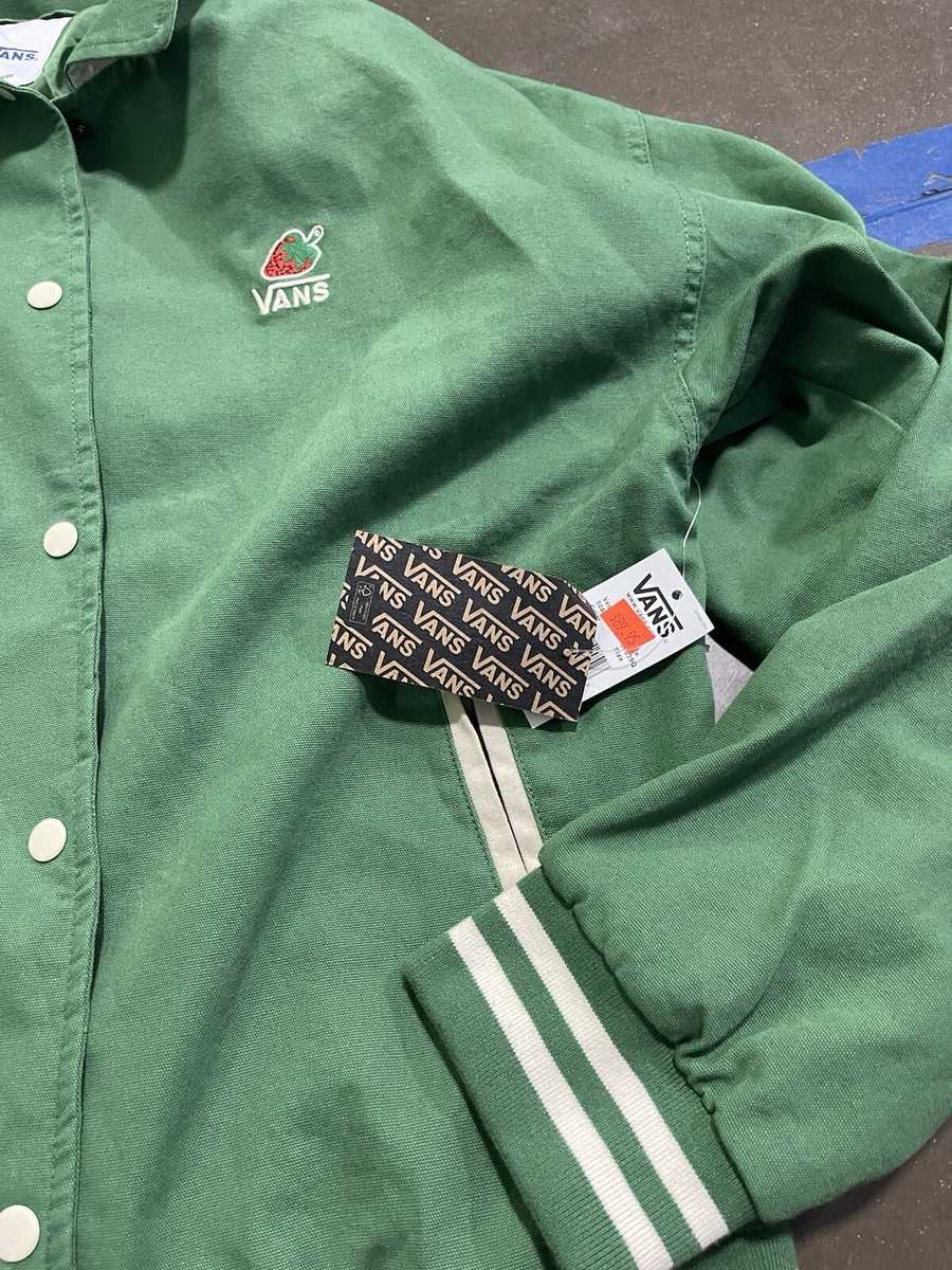 Brand New Womens Vans Anaheim Sidewall Jacket Fairway Size X Large