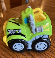 VTech Go Go Smart Wheels Interactive Monster Truck 3 Green Lights Sounds Tested