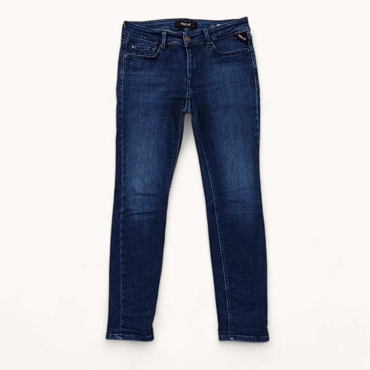 メンズ REPLAY coating skinny denim hedi 28