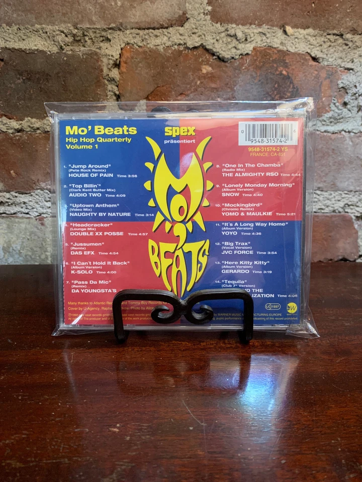 Mo Beats Vol 1 CD 1992 RARE GERMAN IMPORT feat CLARK KENT TOP BILLIN REMIX! Foto 2 de 4