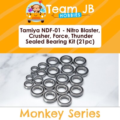 Tamiya NDF-01 - Nitro Blaster, Crusher, Force, Thunder - 21 Pcs Bearings Kit