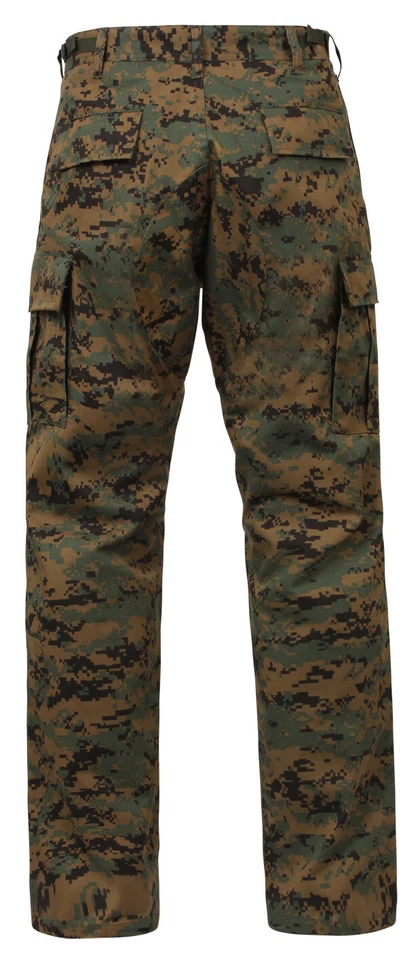 Rothco Digital Camo Tactical BDU Pant - Woodland Digital Camo - Image 2 of 4