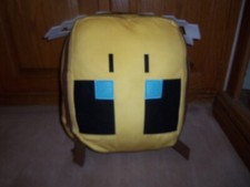 NEW, Minecraft Cuutopia Plush Pillow, BEE, 14 Inches, SUPER SOFT