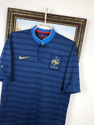 France Home football shirt 2012 Soccer Nike Jersey Mens Trikot