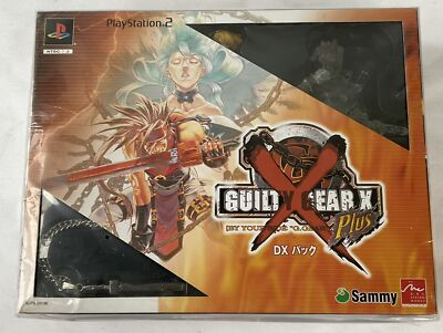 PlayStation2 Video Game Guilty Gear X Plus DX Pack japan anime brand new factory