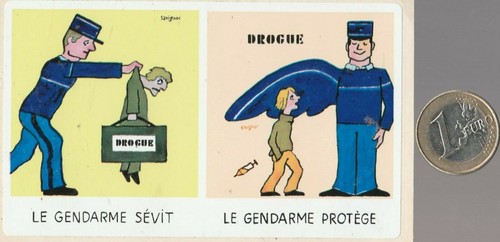 Autocollant. Militaire