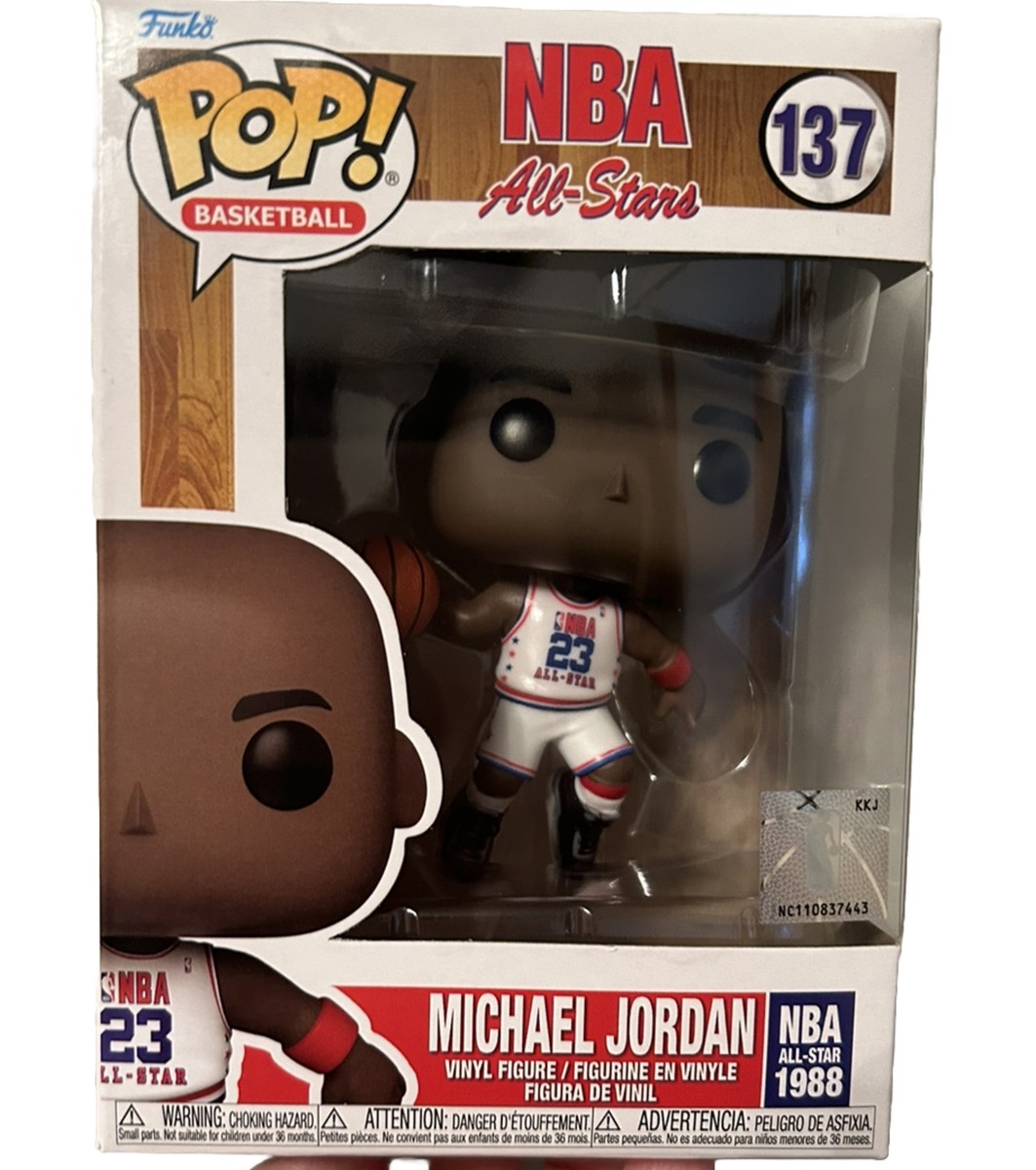 Michael Jordan Funko Pop NBA All-Stars #137 1988 Collectible Vinyl