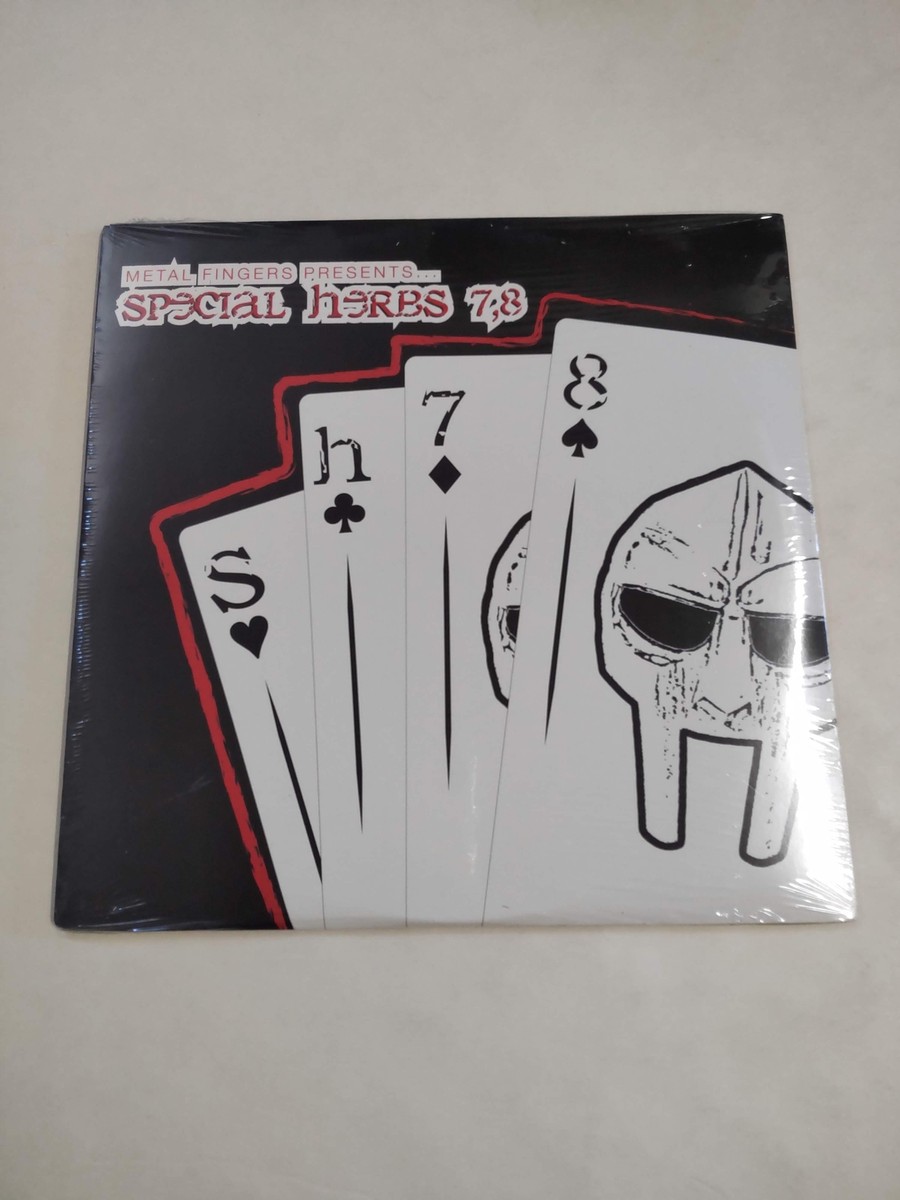 激レア L FINGERS SPECIAL HERBS vol 7 ８ MF Doom Metal Fingers - Special Herbs Vols 7 & 8 (2xLP Vinyl
